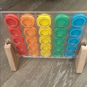 Lovevery Drop & Match Dot Catcher Coin Matching Toy